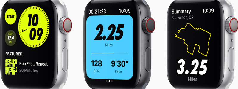 ứng dụng chạy bộ độc quyền của nike trên apple watch nike