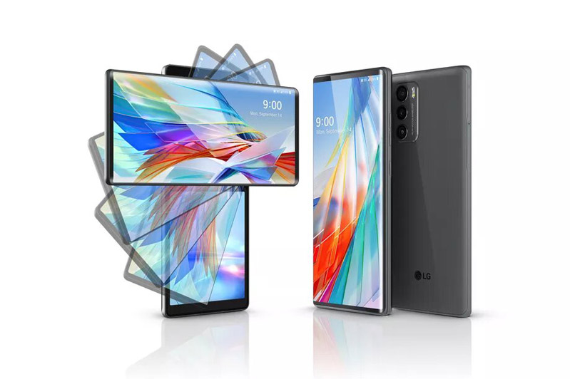 Cơ chế xoay ngang trên LG wing 