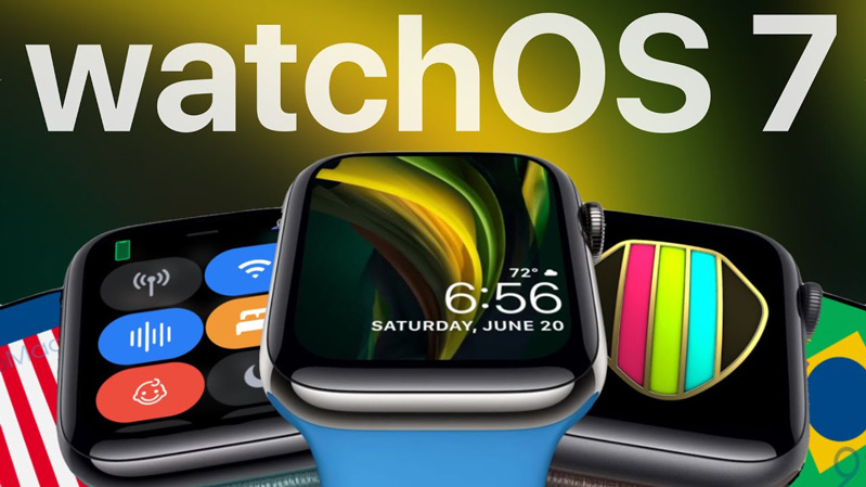 watchOS 7 cập nhật trên Apple Watch Series 3 