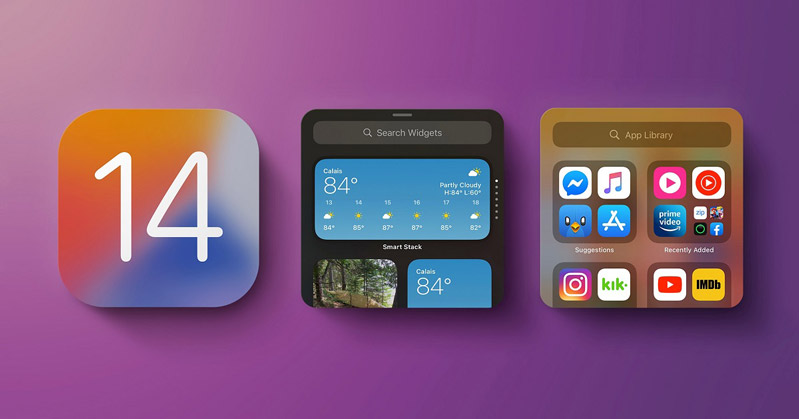 Widget trên iPhone thật sự bắt mắt 