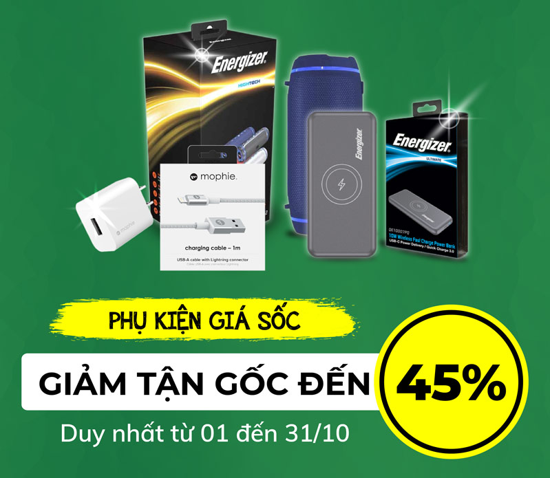 Chương trình phụ kiện giảm sốc tại 24hStore