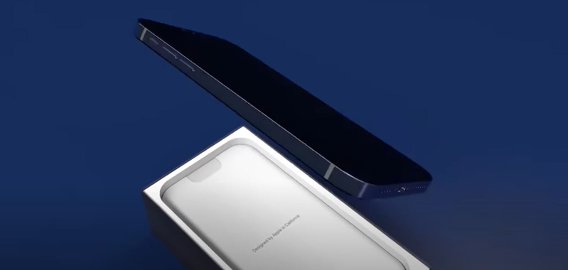 Các cạnh được làm vuông trên iPhone 12 Pro 
