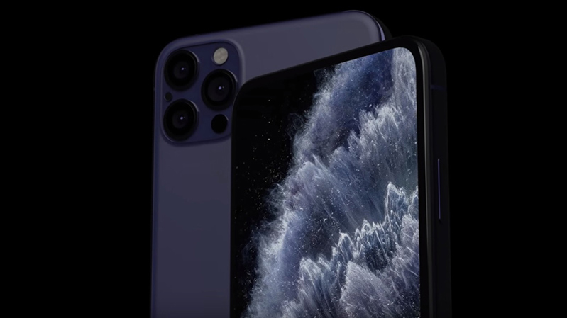 iPhone 12 Pro lộ diện màu xanh navy 