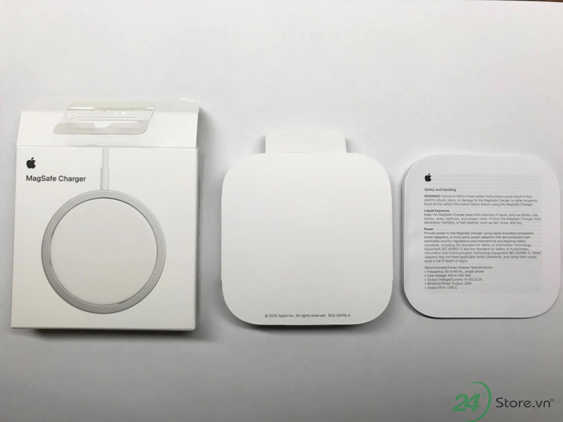 Sạc không dây magsafe chi iphone 12 