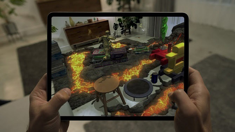 iPhone 12 dùng LiDAR cho việc chơi game iPhone 12 dùng LiDAR cho việc chơi game