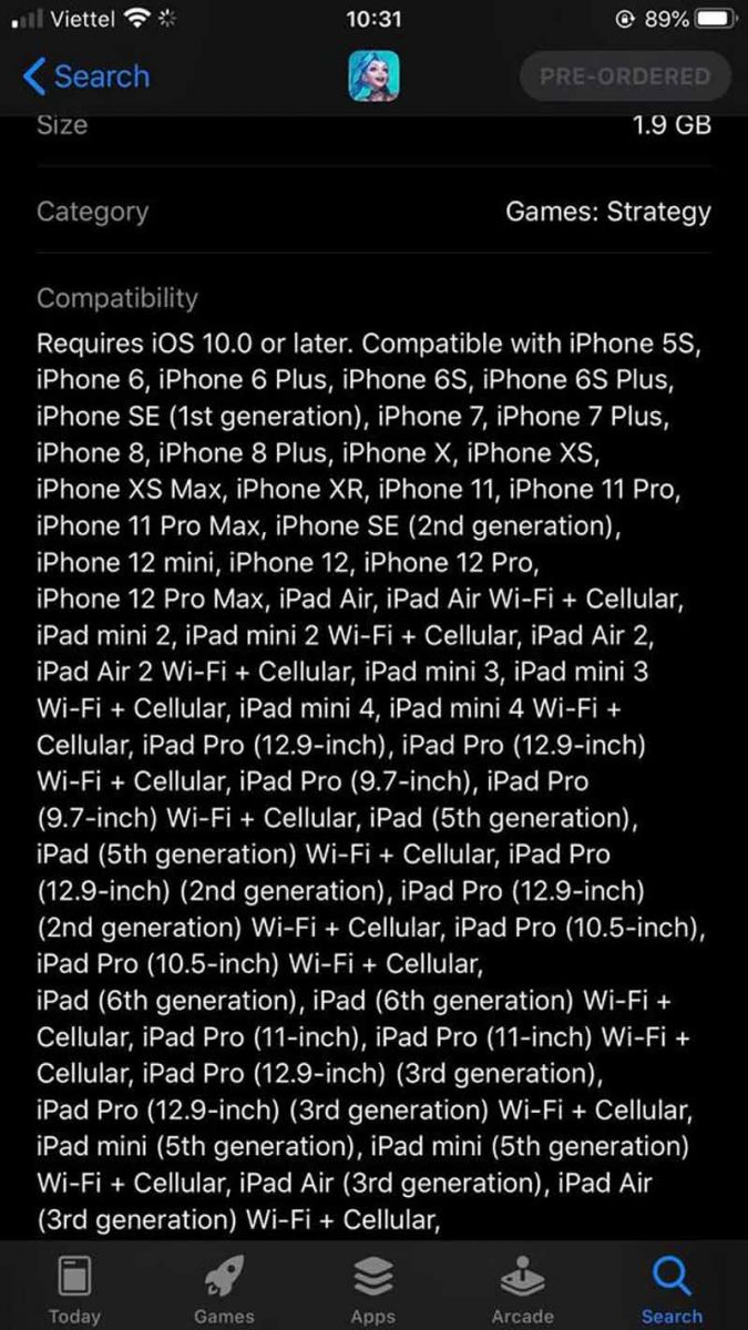 Danh sách iPhone hỗ trợ lmht Danh sách iPhone hỗ trợ lmht