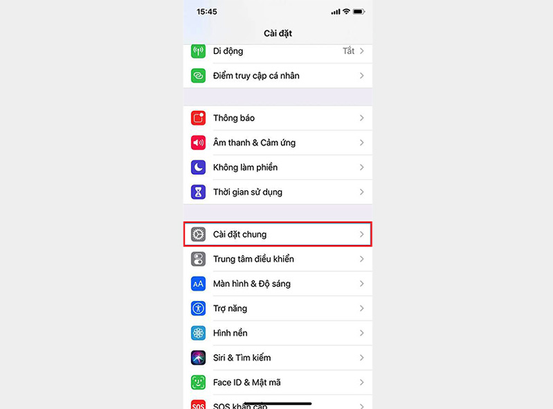 Tắt nguồn iPhone 12 