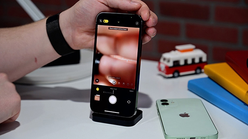 chế độ chụp chân dung với lidar tren iphone 12 và 12 pro 