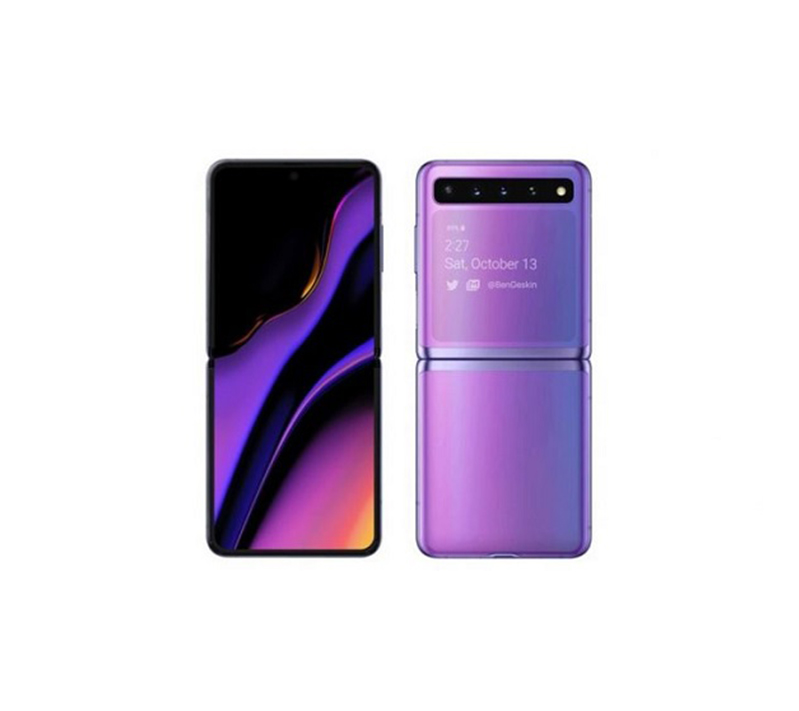 galaxy z flip 2 1 hình ảnh được cho là galaxy z flip 2