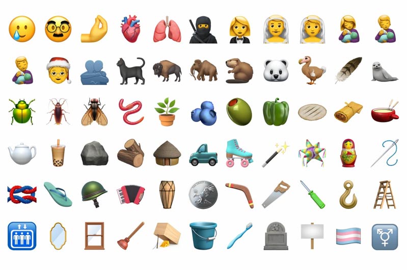 ios 14.2 bổ sung thêm các icon mới 