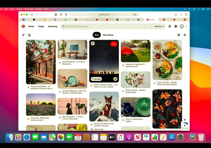 giao diện mới được cho là của macos big sur