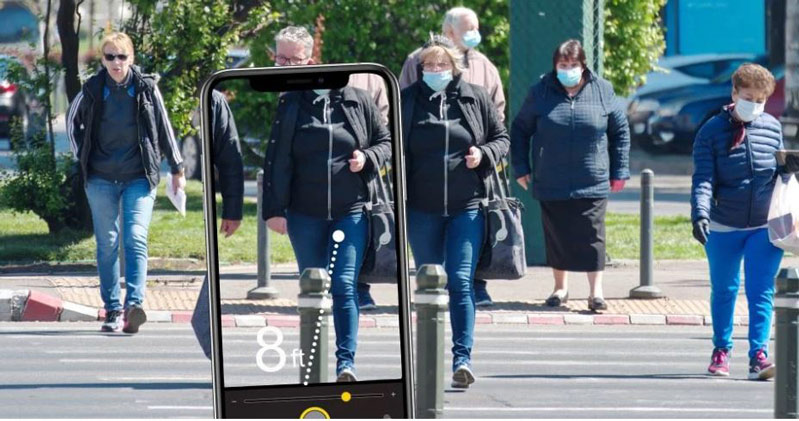 people detection sẽ đưa ra vị trí người xung quanh 