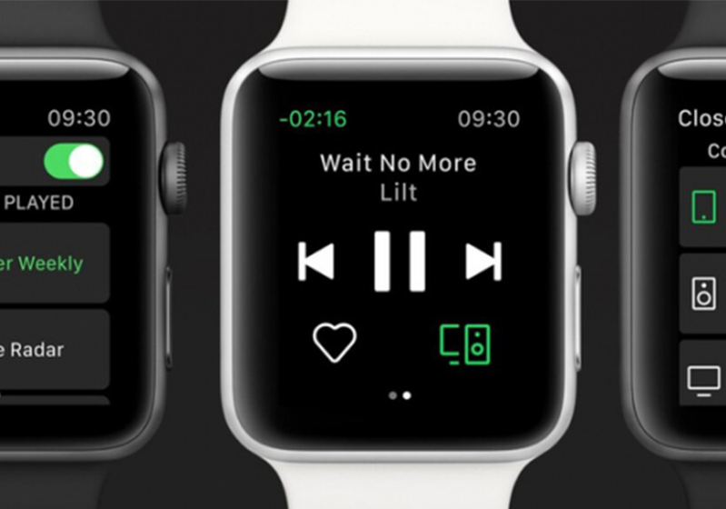 Spotify hỗ trợ phát nhạc trên Apple Watch