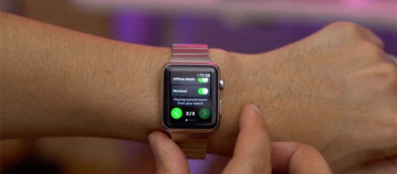 Spotify hỗ trợ phát nhạc trên Apple Watch