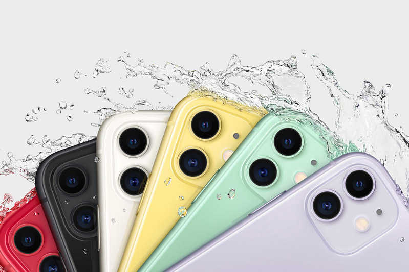 iphone thay thế iphone 12 hình 3 iphone 11 có nhiều màu sắc
