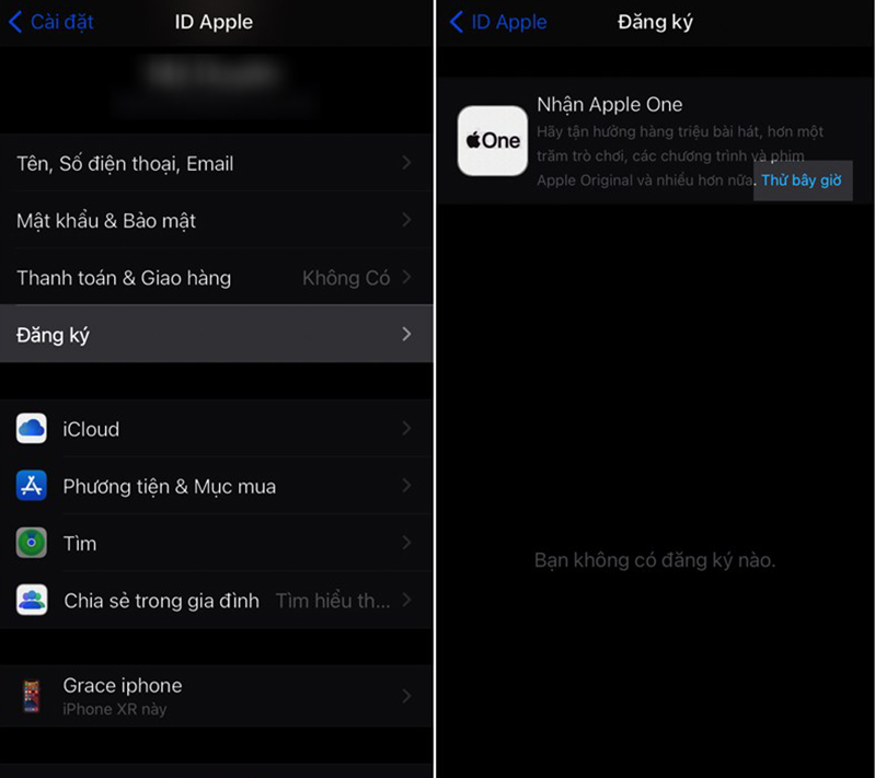 Cách kích hoạt Apple One trên iPhone