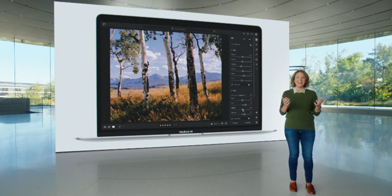 màn hình MacBook Air 2020 M1 