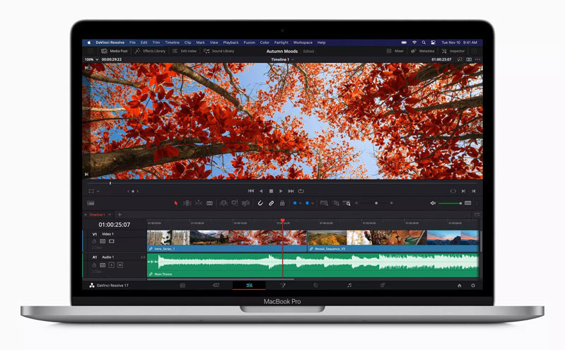 macbook mới hình 11 khả năng xử lý video mượt mà