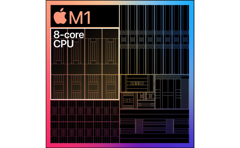 macbook mới hình 3 8 lõi của cpu m1