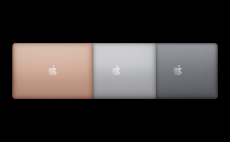 macbook mới hình 9 tùy chọn 3 màu sắc macbook air
