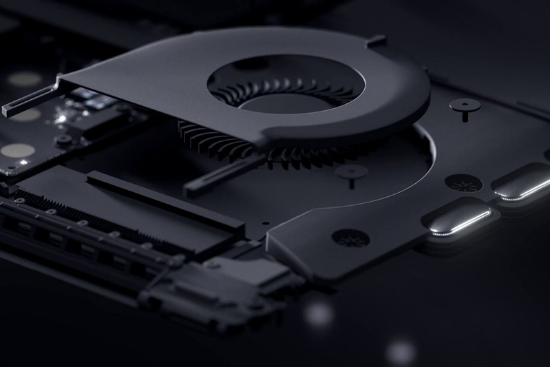 quạt tản nhiệt của macbook 