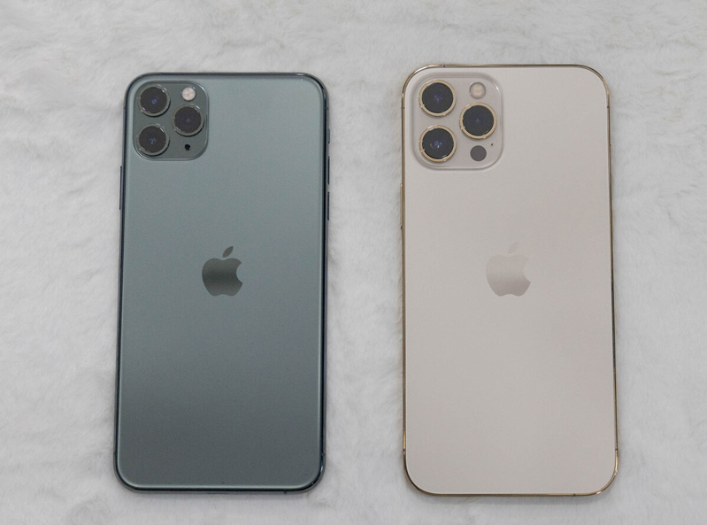 so sánh iphone 12 pro max và 11 pro max  