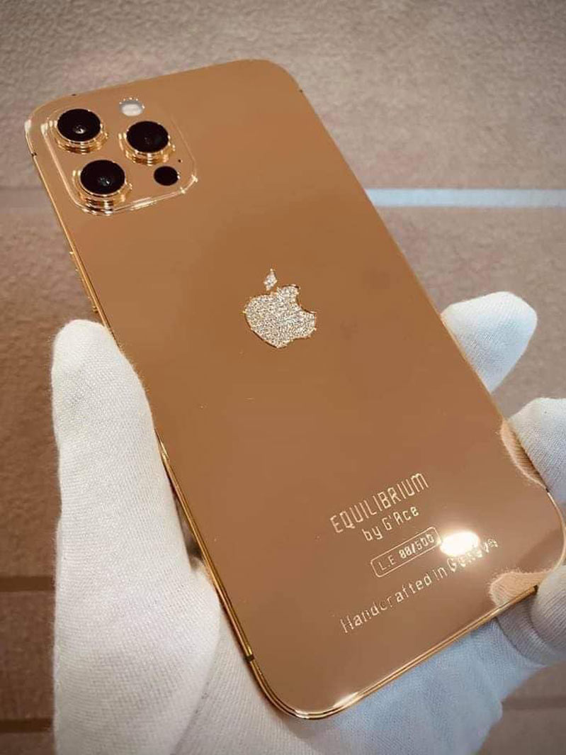 iphone 12 pro max mạ vàng 