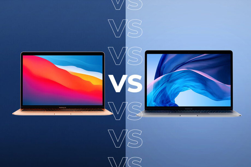 so sánh m1 và intel 