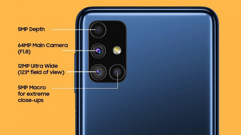 thông số camera galaxy m51