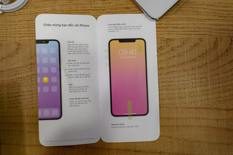 iphone 12 vna có thông tin đầy đủ bằng tiếng việt