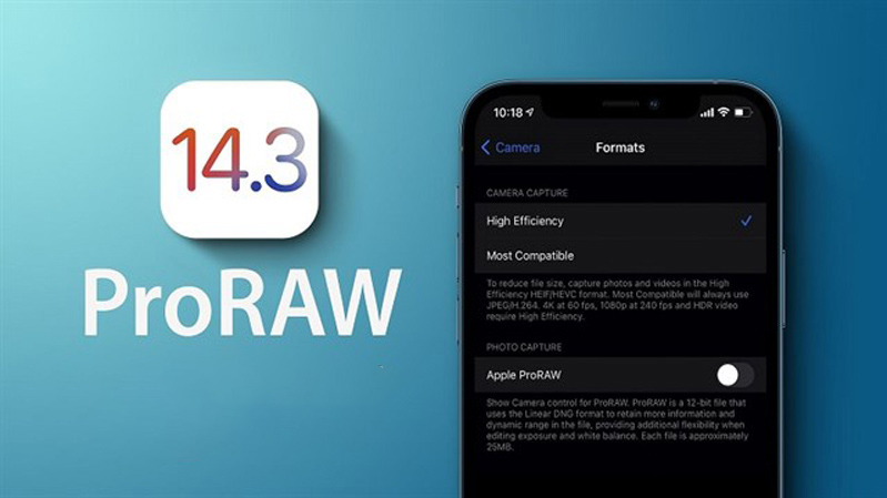 Apple ProRAW 