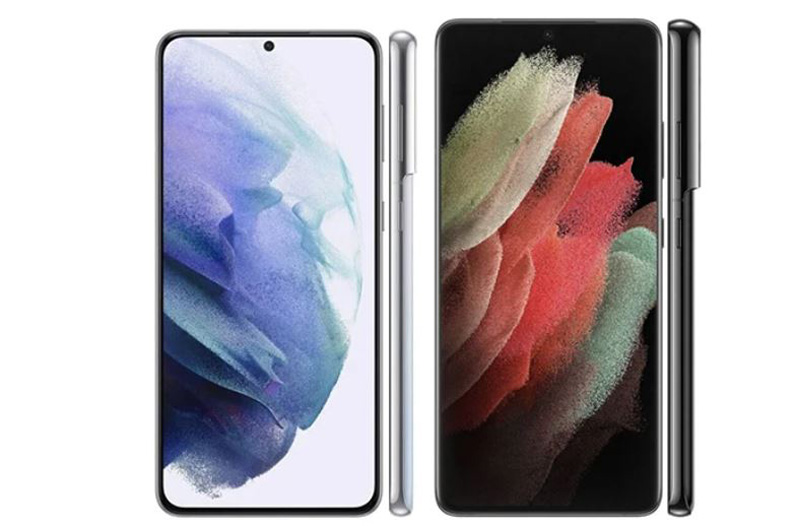 so sánh s21 ultra và s21 plus hình 3 màn hình s21 ultra và s21 plus