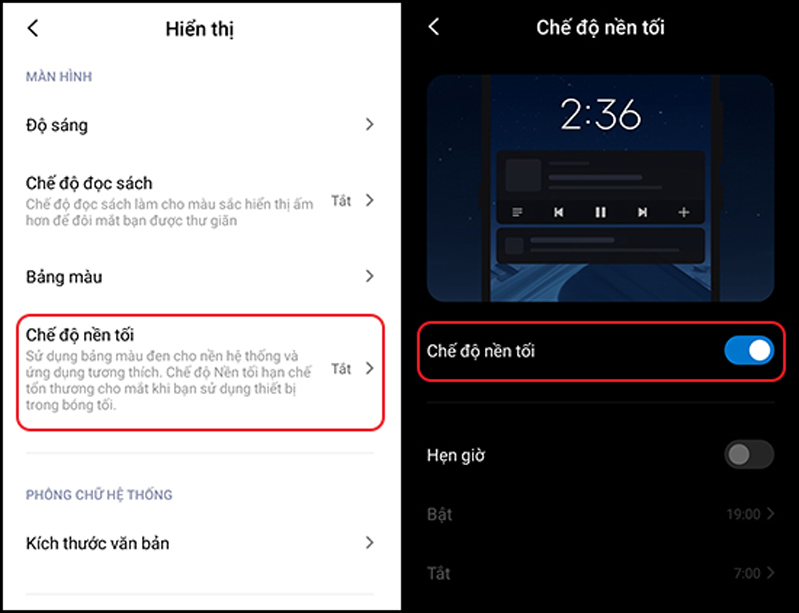 thủ thuật xiaomi poco x3 nfc hinh 7 bật chế độ dark mode trên xiaomi poco x3 nfc
