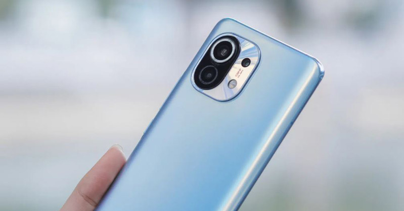 cụm camera trên xiaomi mi 11 