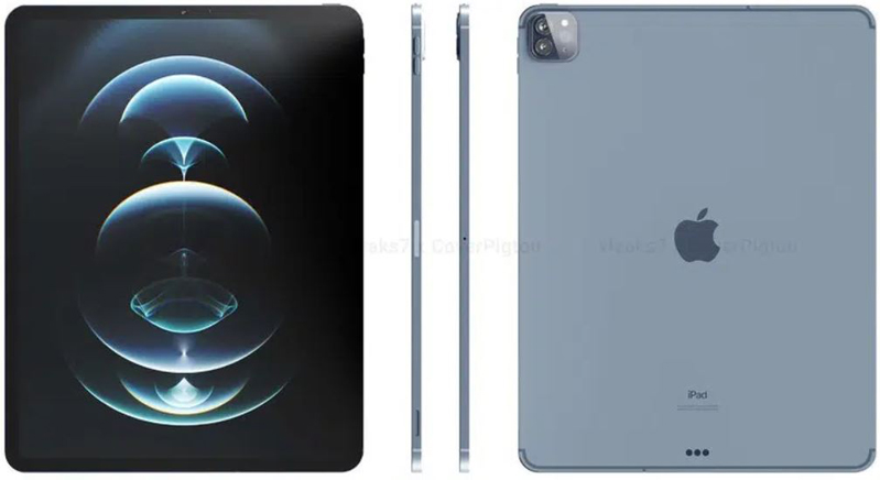 thiết ké ipad pro 2021 