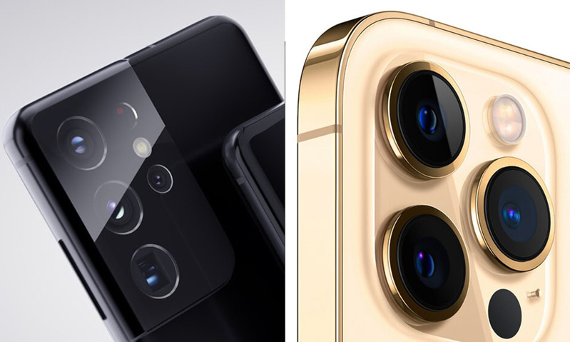 So sánh Samsung S21 Ultra và iPhone 12 Pro Max. Ai TỐT hơn?