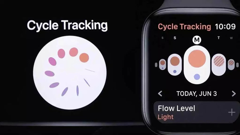 apple watch series 5 hình 4 theo dõi chu kỳ