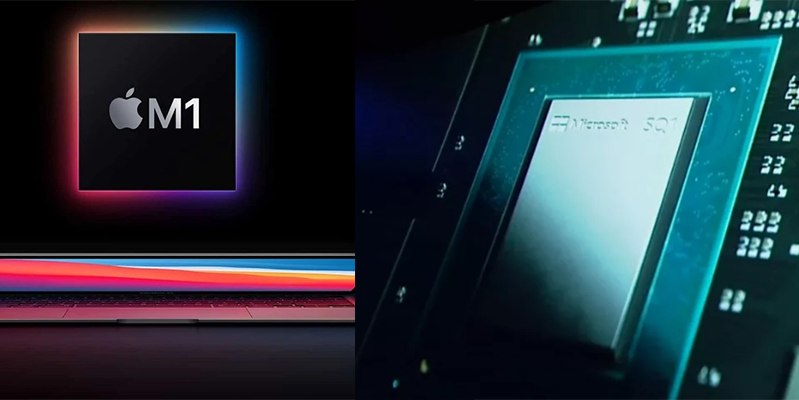 hiệu năng macbook air và surface pro x