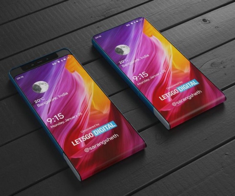 Xiaomi được cấp bằng sáng chế với màn hình trượt mở rộng ra mặt sau
