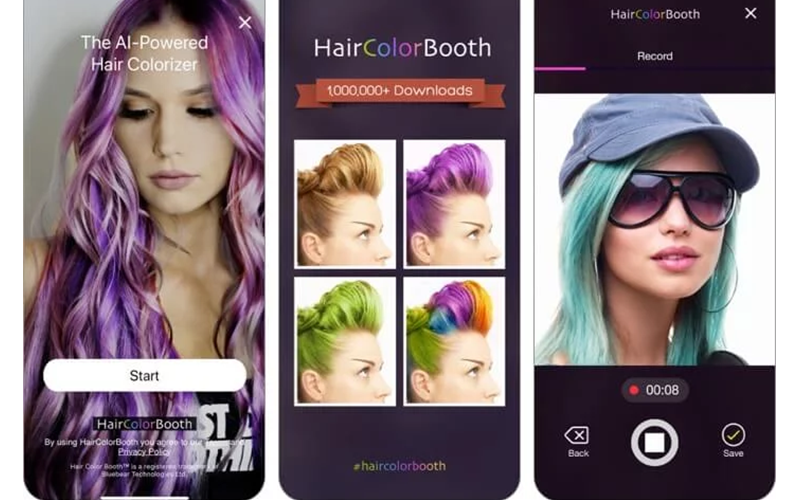 Haircolor Booth app