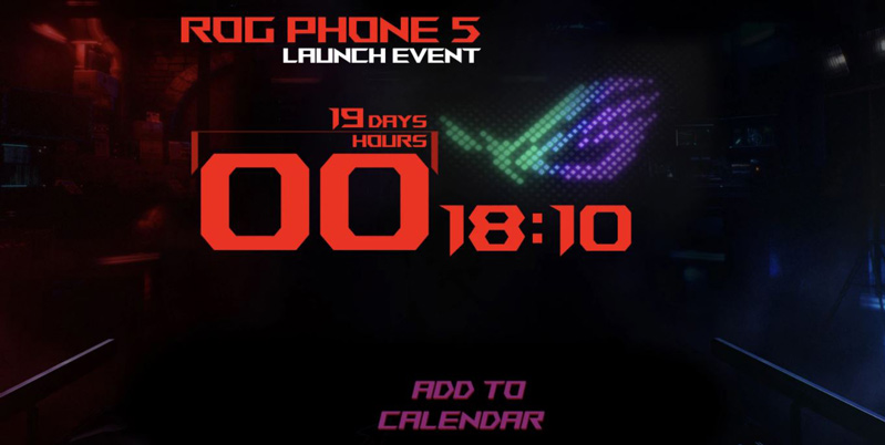 thông tin ra mắt rog phone 5 