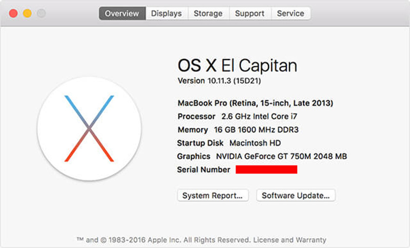 cách kiểm tra macbook hình 3 kiểm tra cấu hình