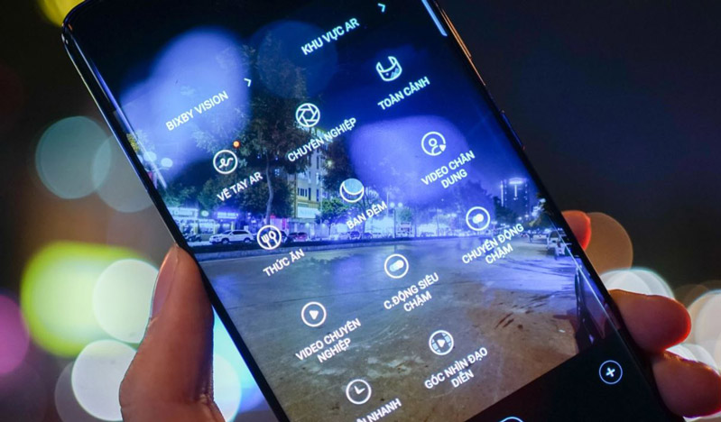 bật chế độ night mode 