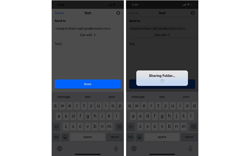 Cách gửi các tệp lớn qua email bằng Cloud Services (máy chủ đám mây) trên iPhone và iPad 4