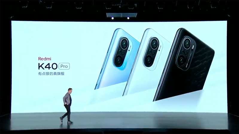 redmi k40 series ra mắt 