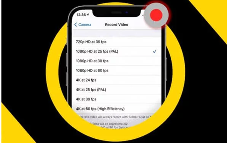 dinh dang PAL iphone 1 Định dạng video PAL