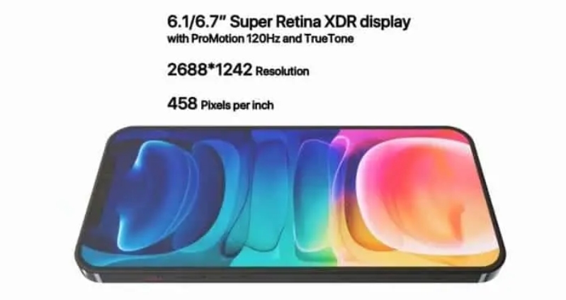 man hinh iphone 13 pro