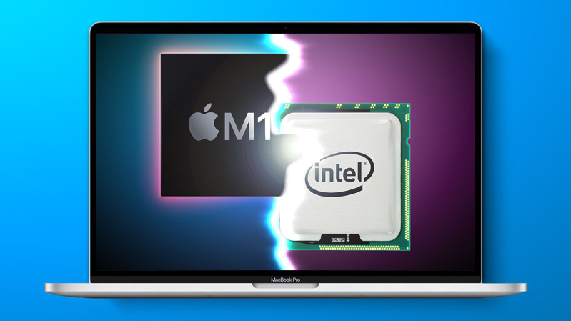 apple m1 vs intel 