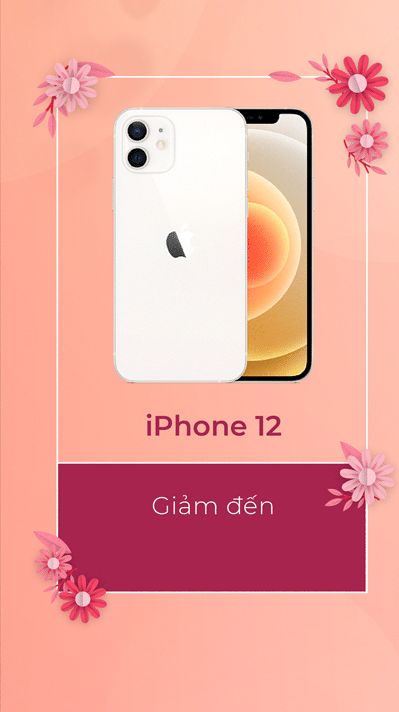 iphone 12 ngày 8 thang 3