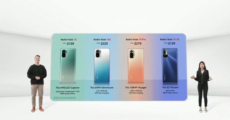 xiaomi redmi note 10 ra mắt hình 1 xiaomi redmi note 10